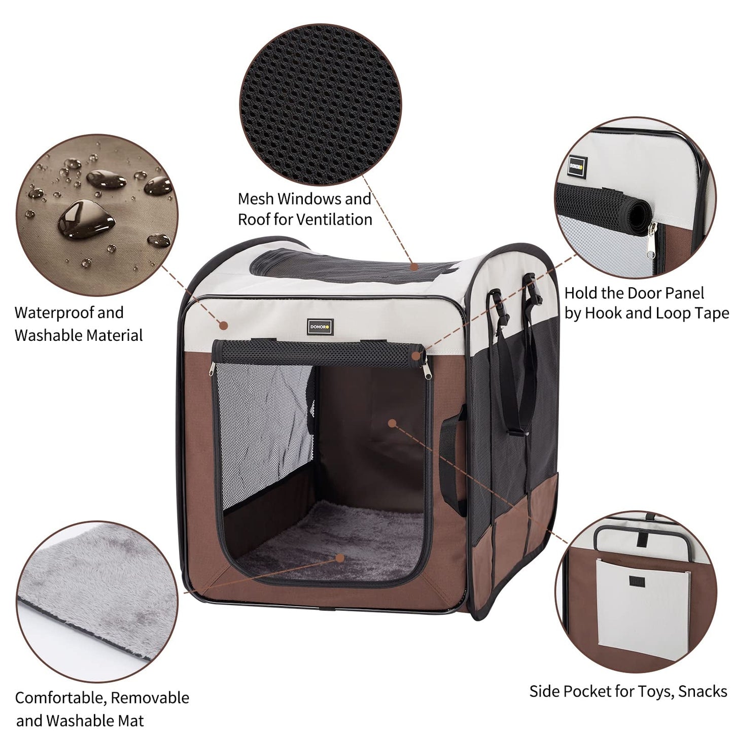 CozyCrate - Collapsible Pet Transport Box