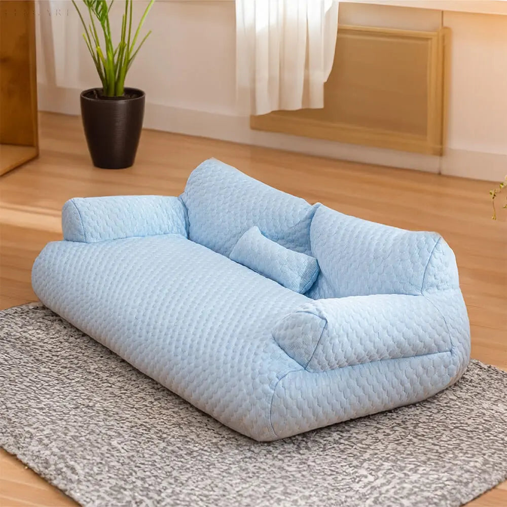 Cushion Pet Bed - Washable and Non Slip Bottom