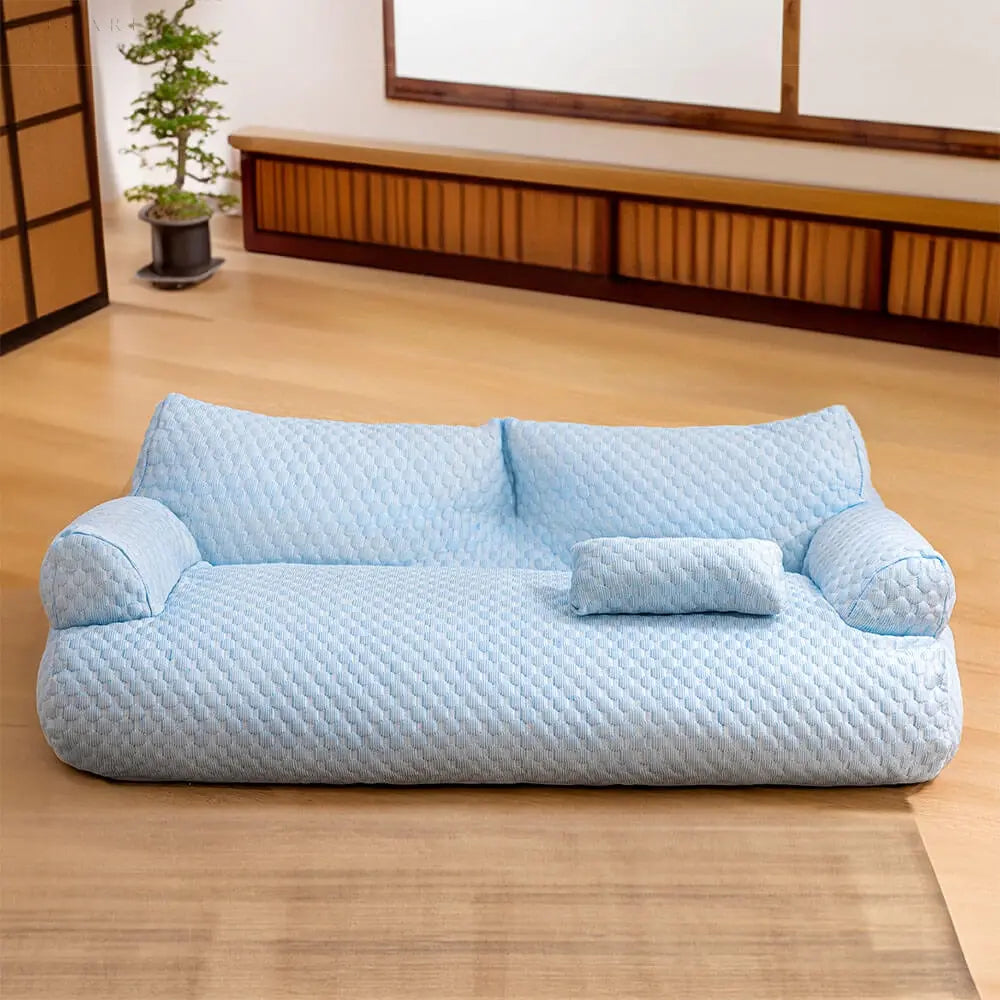Cushion Pet Bed - Washable and Non Slip Bottom