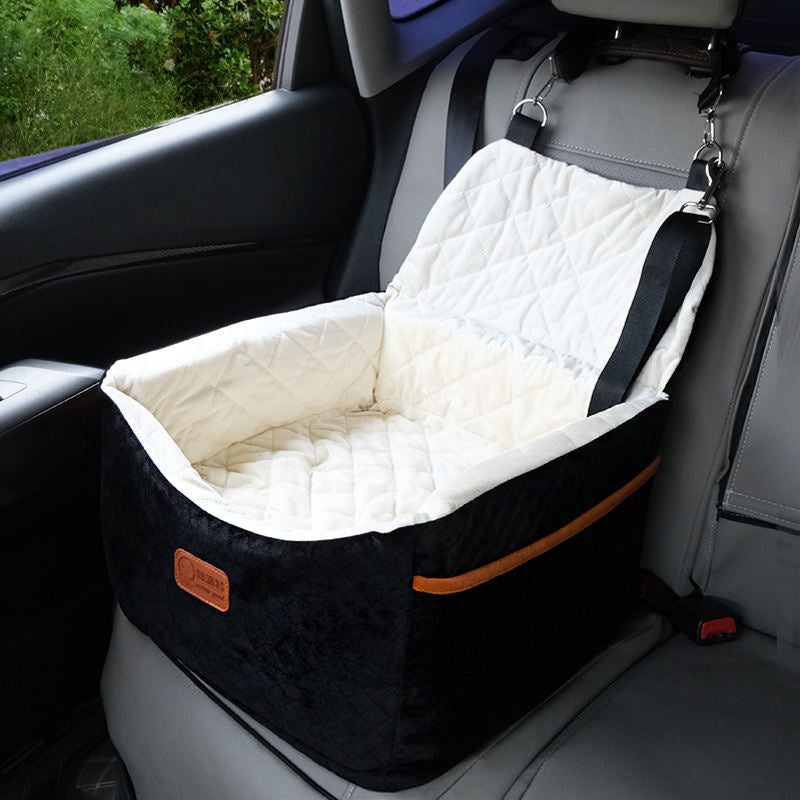 Luxury Padded Washable Dog Car Bed