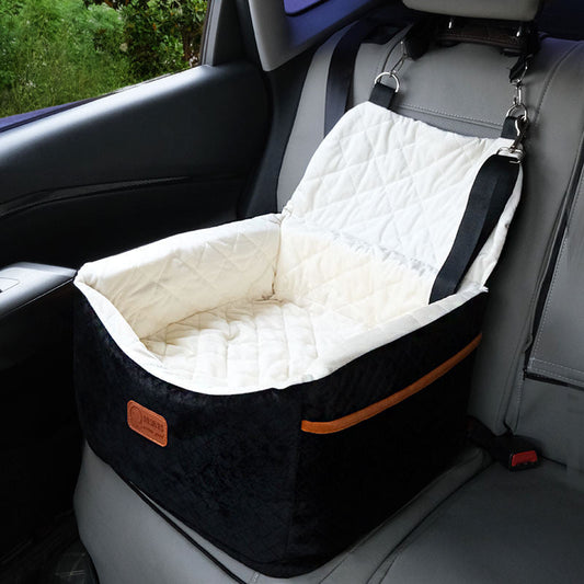 Luxury Padded Washable Dog Car Bed