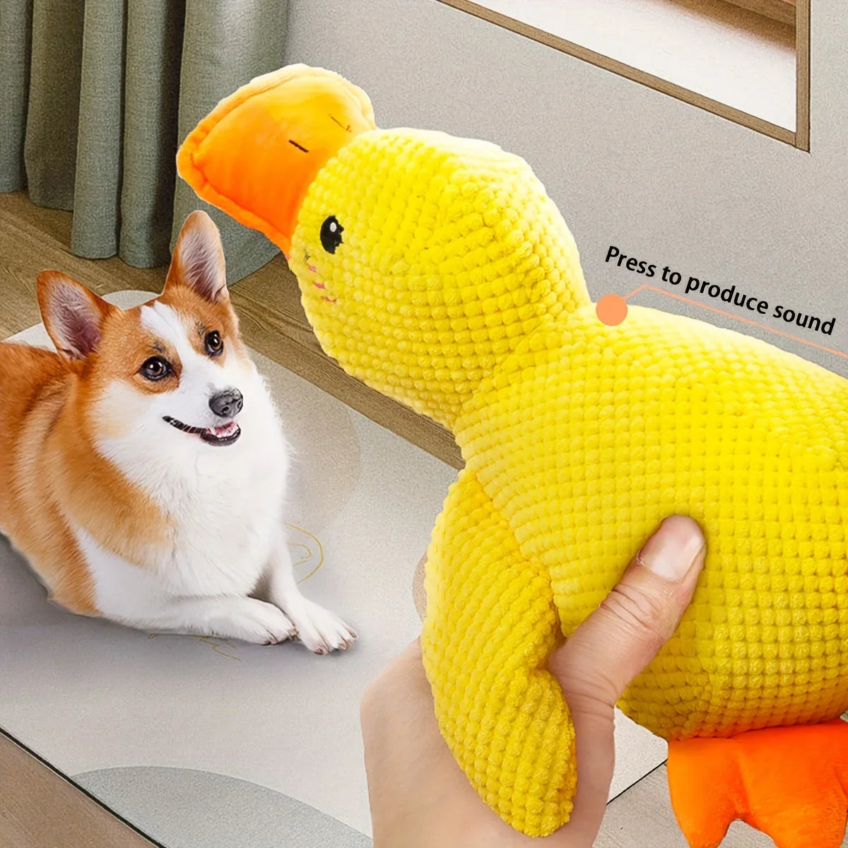 CalmQuack – The Ultimate Anti-Stress Plush Toy for Pets