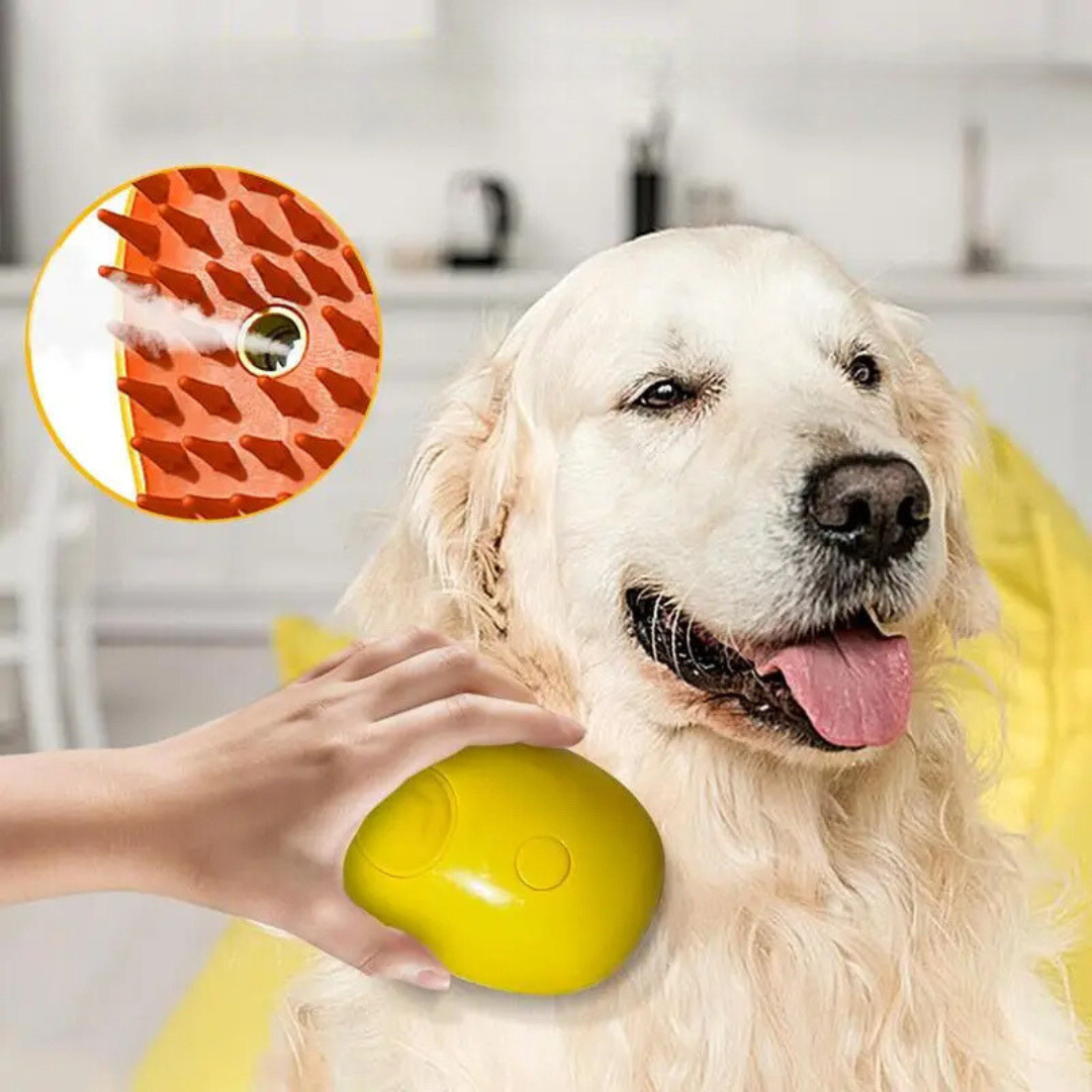 SteamGroom Pet Brush For Pets