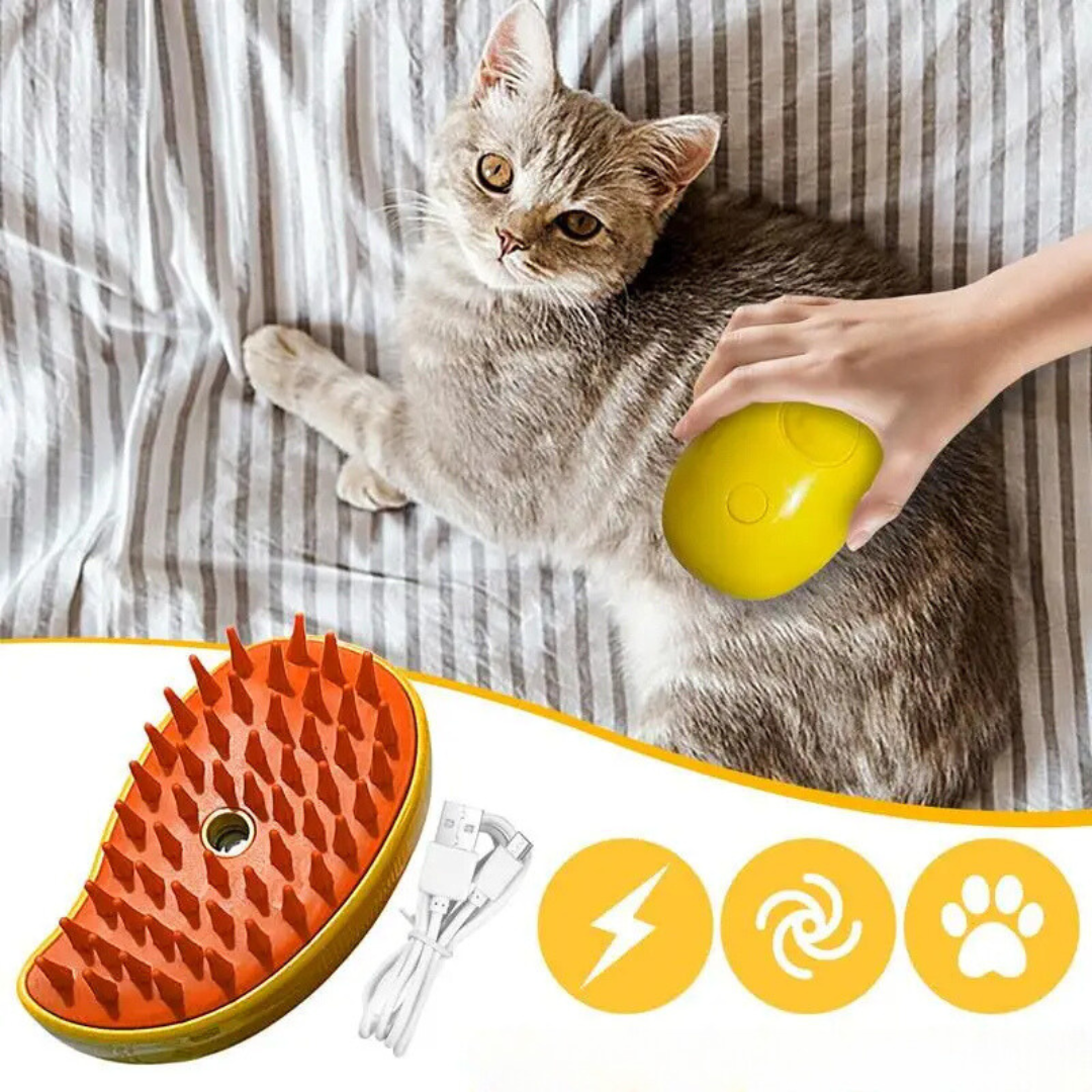 SteamGroom Pet Brush For Pets