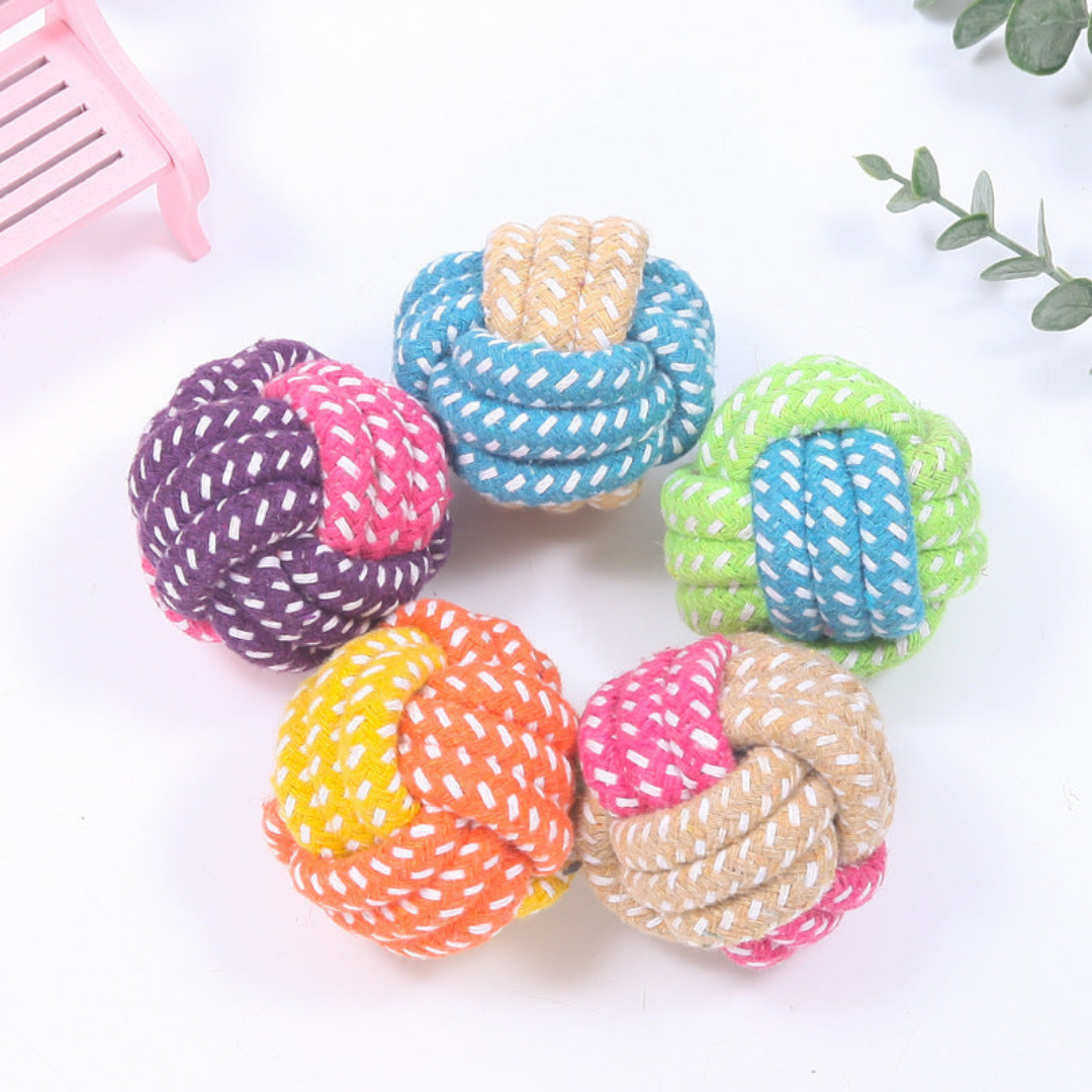 ToughPaws- Robust Cotton Chew Toy Set