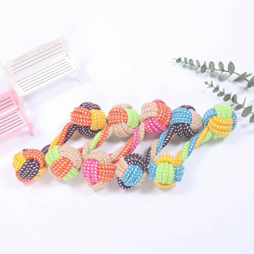 ToughPaws- Robust Cotton Chew Toy Set