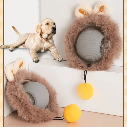 ChaseMate - Interactive Dog Ball with Fur