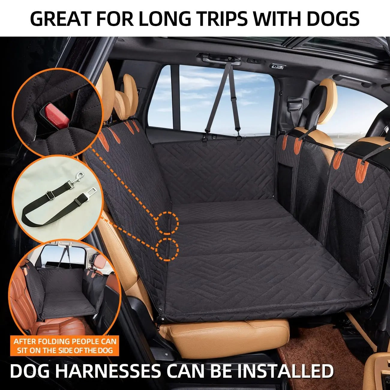 PawComfort Car Seat Extender for Dogs