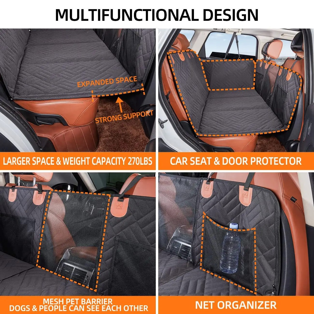 PawComfort Car Seat Extender for Dogs