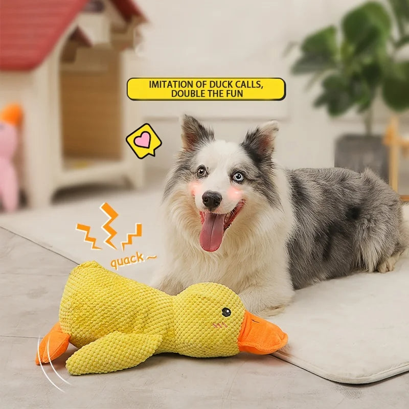 CalmQuack – The Ultimate Anti-Stress Plush Toy for Pets