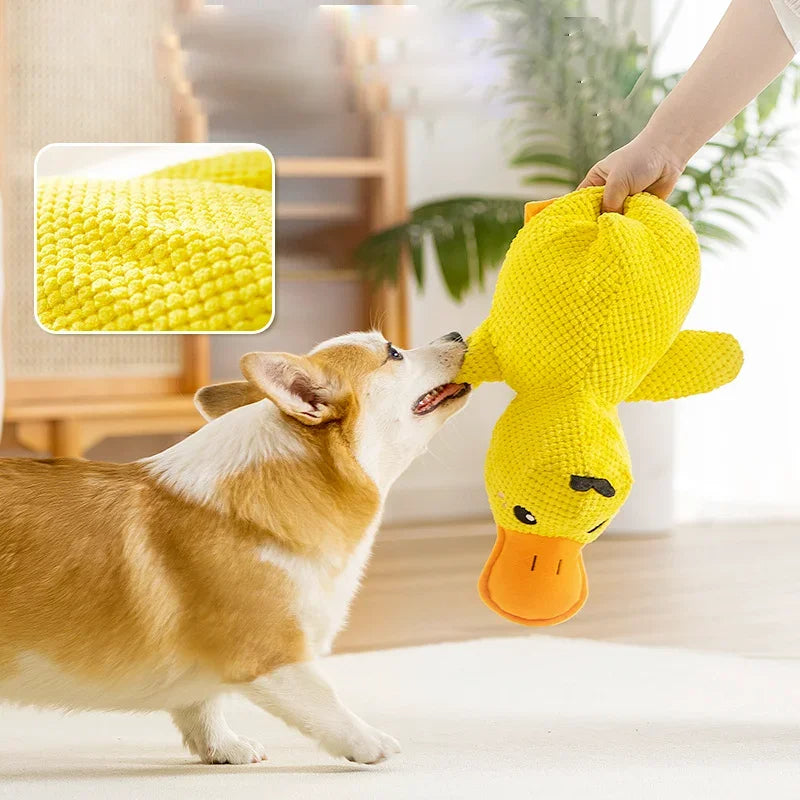 CalmQuack – The Ultimate Anti-Stress Plush Toy for Pets